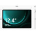 Samsung Galaxy Tab S9 FE+ 31.50 cm (12.4 inch) Display, RAM 8 GB, ROM 128 GB Expandable, S Pen in-Box, WiFi+5G, IP68 Tablet, Gray